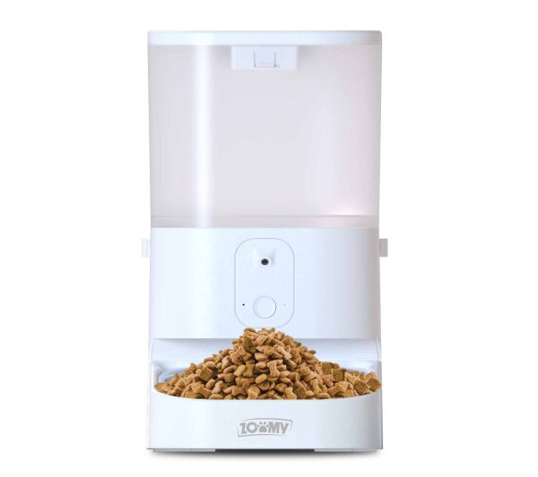 Zoomy ZPF03 comedero y bebedero para perro y gato Plástico Blanco Universal Alimentador automático para mascota - Imagen 2