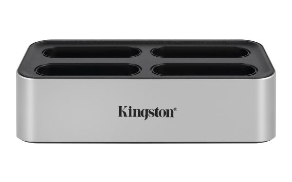 Kingston Technology Workflow Station USB 3.2 Gen 2 (3.1 Gen 2) Type-C Negro, Plata - Imagen 3