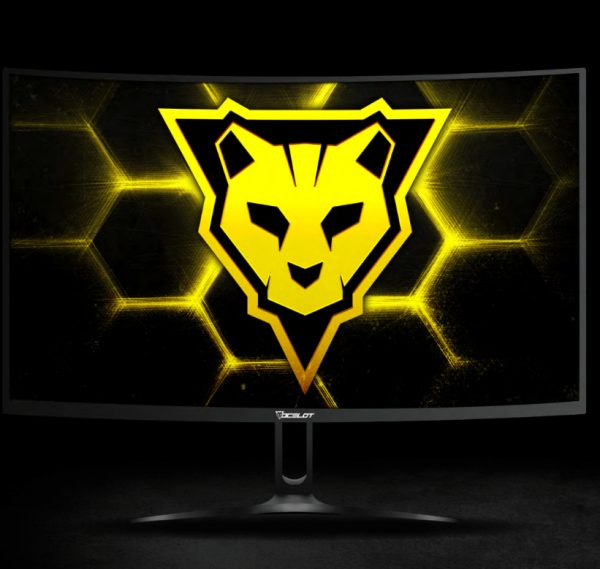Ocelot Gaming OM-C24 monitor de computadora 59.9 cm (23.6") 1920 x 1080 Pixeles Full HD Negro