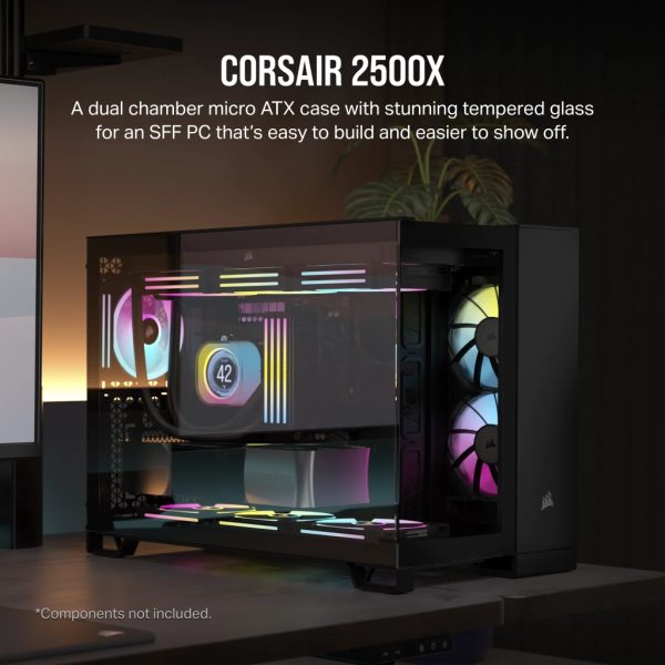 Corsair 2500X Midi Tower Negro - Imagen 2