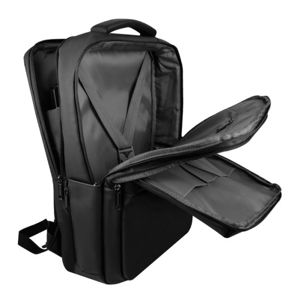 Perfect Choice PC-084747 maletín para laptop 43.2 cm (17") Mochila Negro - Imagen 3
