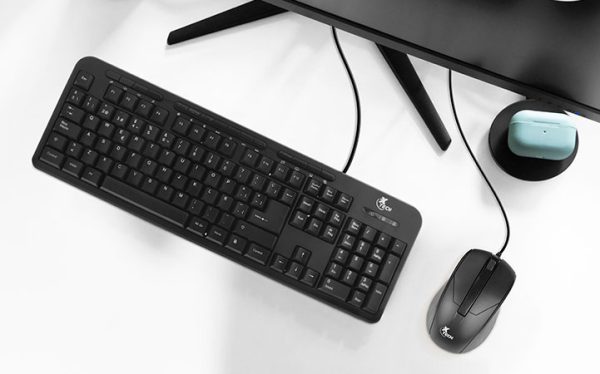Xtech XTK-301S teclado Ratón incluido Universal USB QWERTY Español Negro - Imagen 4