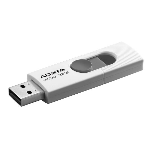 ADATA UV220 unidad flash USB 32 GB USB tipo A 2.0 Gris, Blanco - Imagen 4