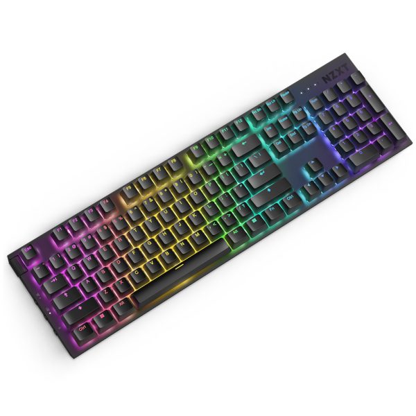 NZXT Function 2 teclado Juego USB Inglés de EE.UU. Negro - Imagen 2