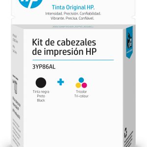 HP Kit de cabezales de impresión GT 3YP86AL, negro/tricolor