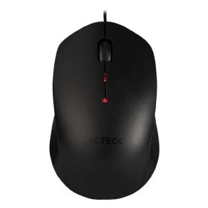 Acteck Optimize Prime MA230 ratón Oficina Ambidiestro USB tipo A Óptico 1200 DPI