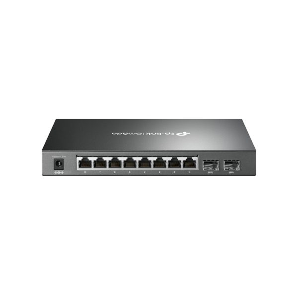 TP-Link Omada SG2210P dispositivo de redes Gestionado L2/L2+ Gigabit Ethernet (10/100/1000) Energía sobre Ethernet (PoE) Negro - Imagen 2
