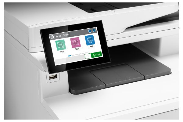 HP Color LaserJet Enterprise LaserJet Enterprise M480f Multifunction Color Impresora, Solo Ethernet; Fotocopiadora, escáner - Imagen 4