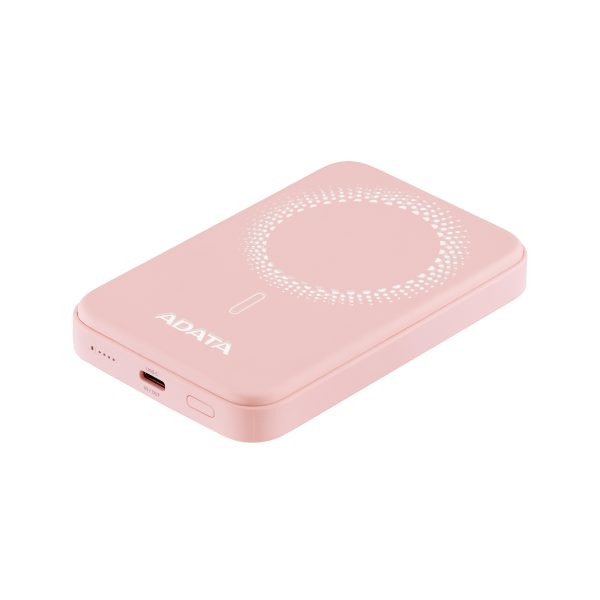 ADATA PR050-11PK batería externa Polímero de litio 5000 mAh Cargador inalámbrico Rosa - Imagen 4