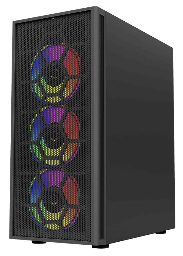Balam Rush Dragonfly Mesh GM740 Midi Tower Negro - Imagen 3