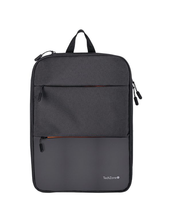 TechZone TZLBP14 mochila City backpack Negro Poliéster