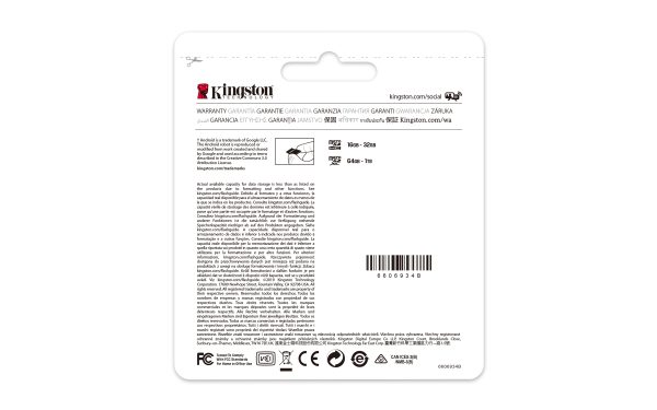 Kingston Technology Canvas Select Plus 64 GB MicroSDXC UHS-I Clase 10 - Imagen 4