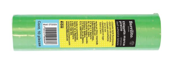 Barrilito ET2212V etiqueta autoadhesiva Verde 550 pieza(s) - Imagen 2