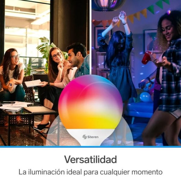 Steren SHOME-122/2 iluminación inteligente Foco inteligente Wi-Fi 15 W - Imagen 4