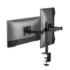 Acteck AC-934602 soporte para pantalla plana Escritorio Negro