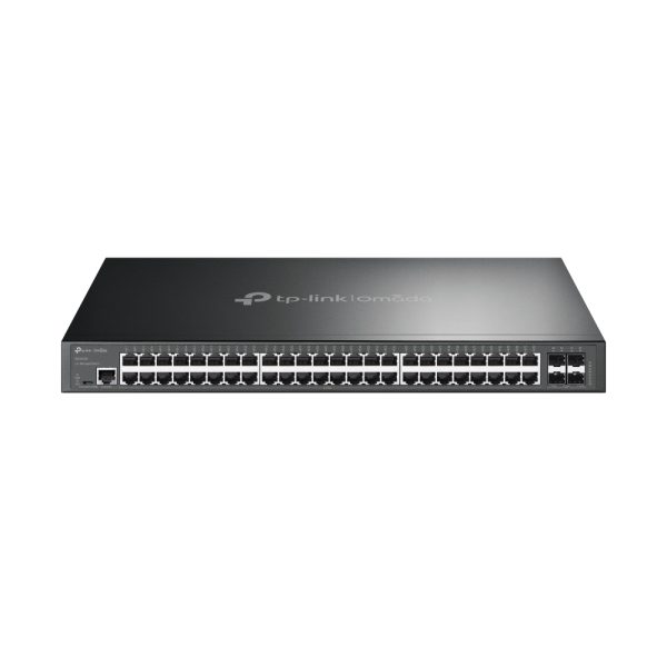 TP-Link Omada SG3452X dispositivo de redes Gestionado L2+ Gigabit Ethernet (10/100/1000) 1U Negro - Imagen 2