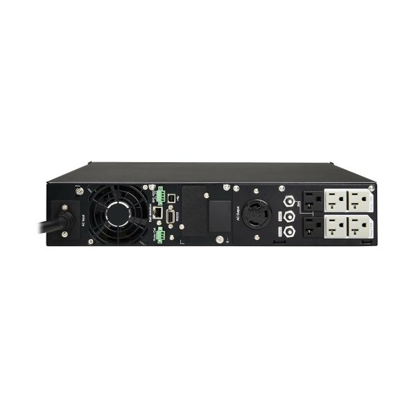 Tripp Lite SMART3000RM2U UPS No Break SmartPro de Onda Sinusoidal, Interactivo, Autonomía Extendida, 120V 3kVA 2.25kW, Opciones de Tarjeta de Red, 2U, LCD, USB, DB9 - Imagen 4