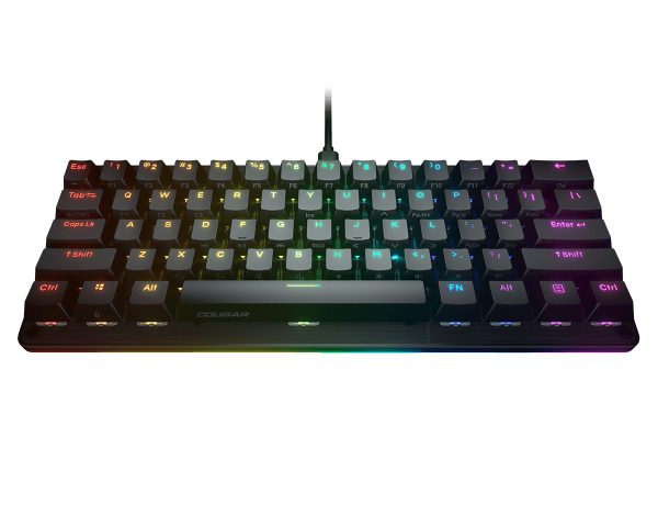 COUGAR Gaming PURI MINI RGB teclado Juego USB QWERTY Inglés Negro - Imagen 2