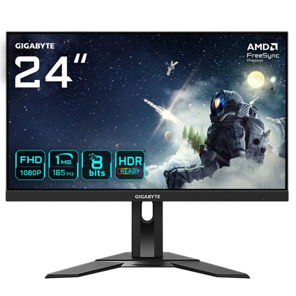 GIGABYTE G24F 2 monitor de computadora 60.5 cm (23.8") 1920 x 1080 Pixeles Full HD LCD Negro