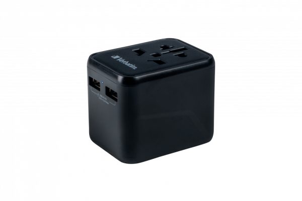 Verbatim 49543 adaptador de enchufe eléctrico Universal Negro - Imagen 4