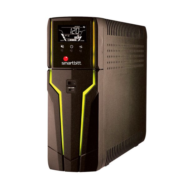 Smartbitt SBNB1800G sistema de alimentación ininterrumpida (UPS) Línea interactiva 1.8 kVA 900 W - Imagen 2