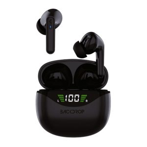 BACKDROP TWS-3N audífono y auriculare Auriculares True Wireless Stereo (TWS) Intra auditivo Llamadas/Música Bluetooth Negro