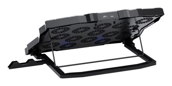 Balam Rush BR-941136 enfriador para laptop 43.2 cm (17") 2400 RPM Negro - Imagen 2