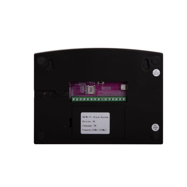 Bolide Kit de alarma inalámbrico BTG-AK2 - conexión WIFI y 4G, monitoreo por aplicación móvil sistema de alarma de seguridad Negro, Blanco - Imagen 2