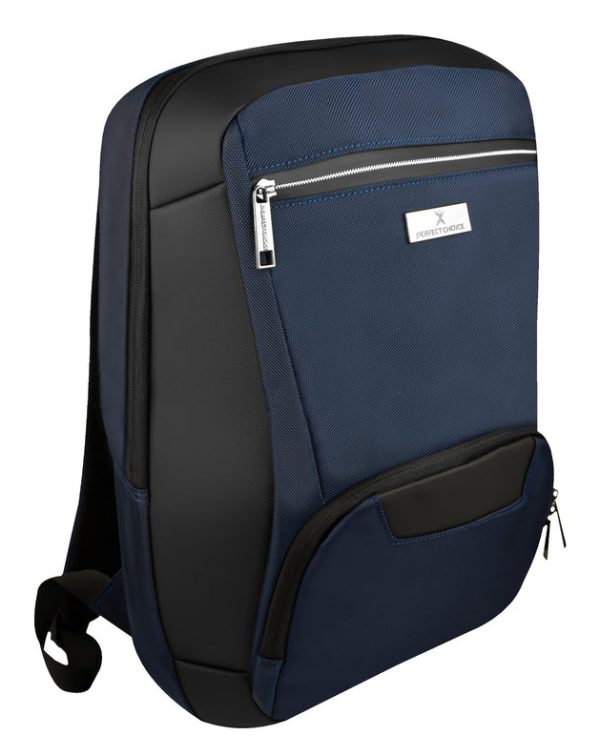 Perfect Choice PC-084471 maletín para laptop 39.6 cm (15.6") Mochila Azul - Imagen 2