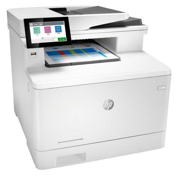 HP Color LaserJet Enterprise LaserJet Enterprise M480f Multifunction Color Impresora, Solo Ethernet; Fotocopiadora, escáner - Imagen 3