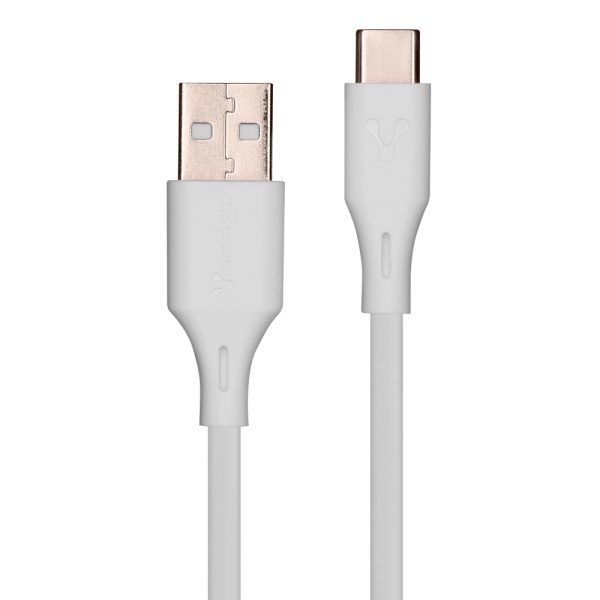 Vorago CAB-C01W cable USB 1 m USB C Blanco - Imagen 2