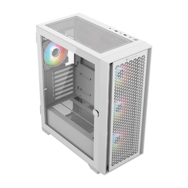 Balam Rush Carbono Twin Mate 7000 Midi Tower Blanco - Imagen 3