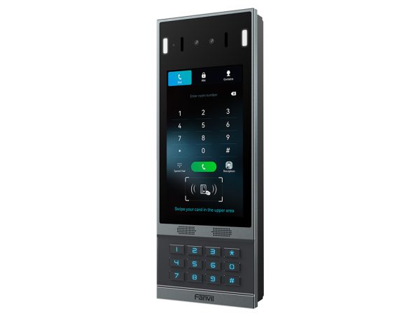 Fanvil i67 sistema de intercomunicación de video 2 MP 17.8 cm (7") Negro, Gris - Imagen 3