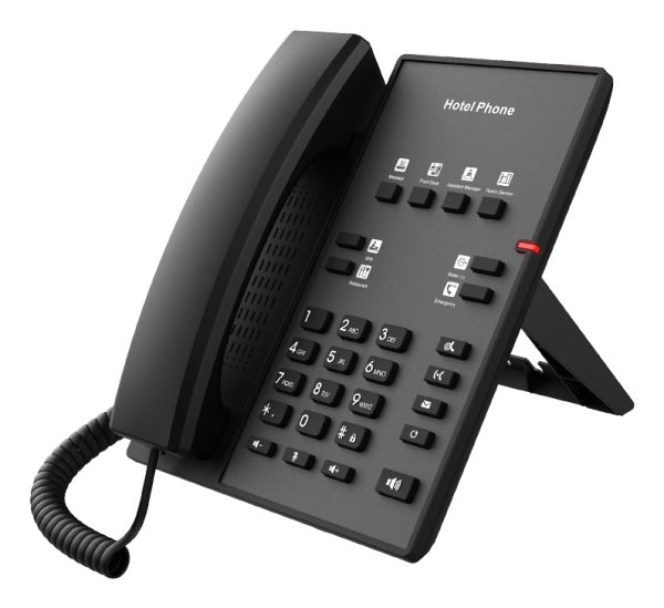 Fanvil H1 teléfono IP Negro 2 líneas - Imagen 2
