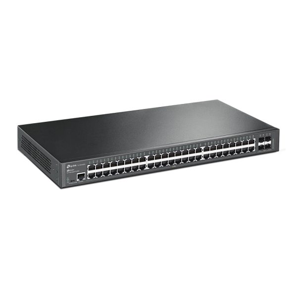 TP-Link JetStream TL-SG3452X dispositivo de redes Gestionado L2+ Gigabit Ethernet (10/100/1000) 1U Negro - Imagen 4