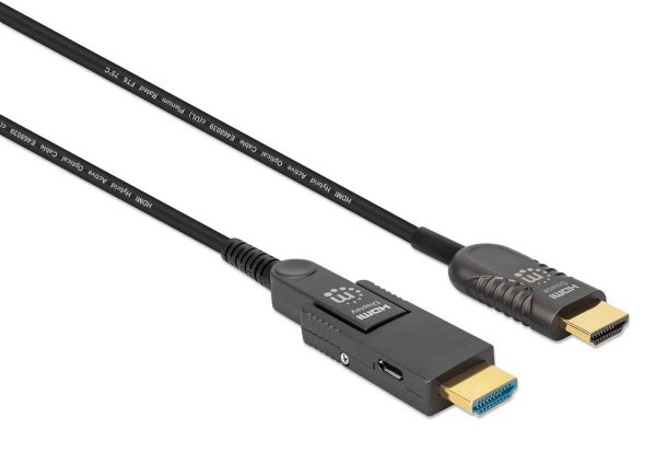 Manhattan 353243 cable HDMI 20 m HDMI Tipo A (Estándar) HDMI Tipo D (Micro) Negro - Imagen 2