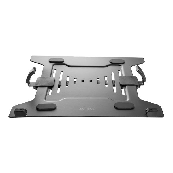 Acteck Vesa Enforce Tray BL404 Soporte para computadora portátil Negro 39.6 cm (15.6") - Imagen 2
