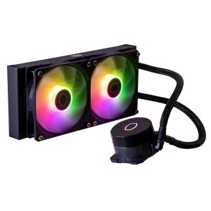 Cooler Master MasterLiquid 240L Core ARGB Procesador Kit de enfriamiento líquido 12 cm Negro