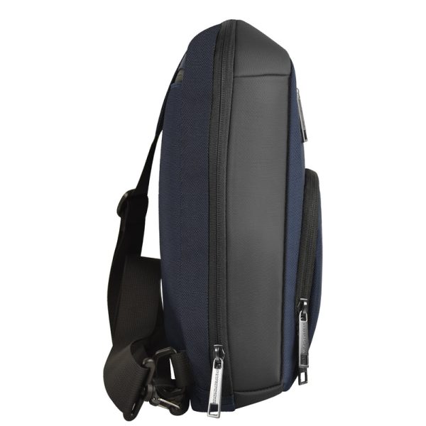Perfect Choice PC-085010 bolsa de mano y de hombro Poliéster Azul Unisex Bolsa cruzada - Imagen 3