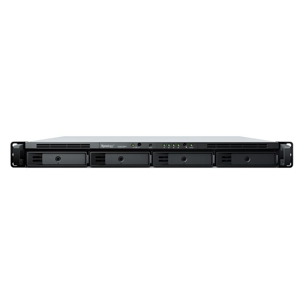 Synology RackStation RS822RP+ servidor NAS o de almacenamiento Bastidor (1U) Ryzen Embedded V1500B 2 GB DDR4 0 TB DiskStation Manager Gris
