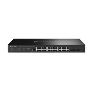 TP-Link Omada SG3428X-M2 dispositivo de redes Gestionado L2+ 2.5G Ethernet (100/1000/2500) 1U Negro