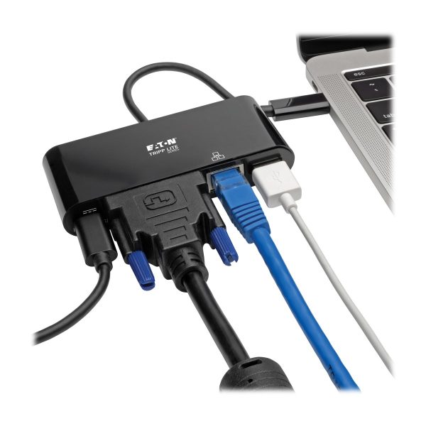 Tripp Lite U444-06N-DGUB-C base para portátil y replicador de puertos USB 3.2 Gen 2 (3.1 Gen 2) Type-C Negro - Imagen 2