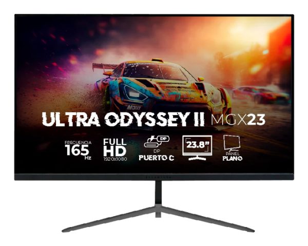 Balam Rush BR-938341 monitor de computadora 60.5 cm (23.8") 1920 x 1080 Pixeles Full HD LCD Negro