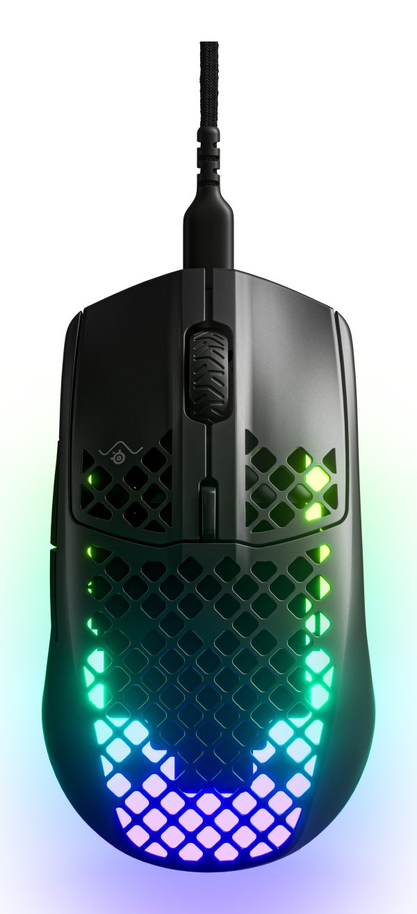 Steelseries Aerox 3 ratón Juego Diestro USB Tipo C Óptico 8500 DPI