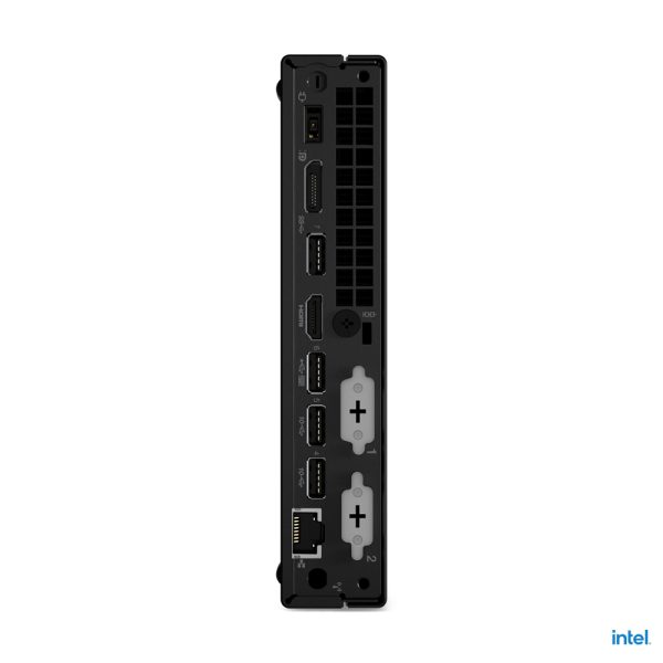 Lenovo ThinkCentre M70q Intel® Core™ i3 i3-13100T 8 GB DDR4-SDRAM 512 GB SSD Windows 11 Pro Mini PC Negro - Imagen 4