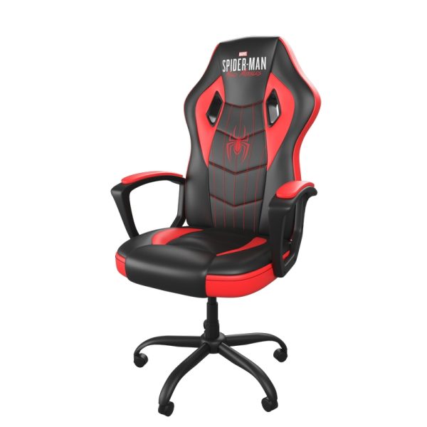 Xtech XTF-MC100SM silla para videojuegos Silla universal para juegos asiento acolchado Negro, Rojo - Imagen 3