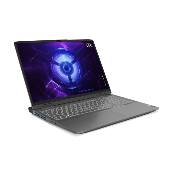 Lenovo LOQ Intel® Core™ i5 i5-13420H Computadora portátil 40.6 cm (16") WUXGA 8 GB DDR5-SDRAM 512 GB SSD NVIDIA GeForce RTX 4050 Wi-Fi 6 (802.11ax) Windows 11 Home Gris - Imagen 2
