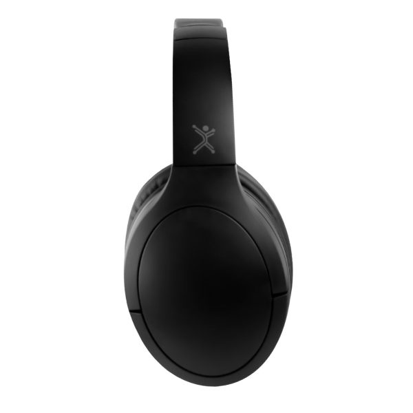 Perfect Choice PC-117155 audífono y auriculare Auriculares Inalámbrico Diadema Llamadas/Música USB Tipo C Bluetooth Negro - Imagen 3
