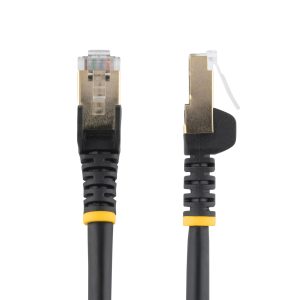 StarTech.com Cable de 1.5m de Red Ethernet RJ45 Cat6 Blindado STP - Cable sin Enganche Snagless – Negro