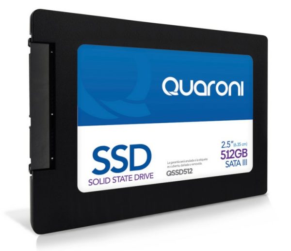 Quaroni QSSD512 unidad externa de estado sólido 512 GB Negro - Imagen 2